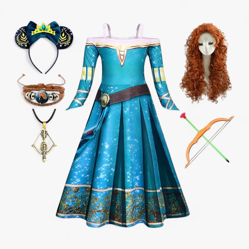Enchanting Princess Costume with Accessories