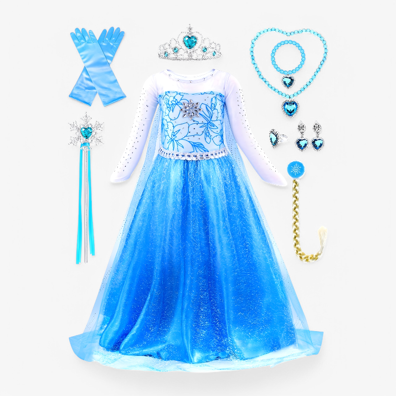Fairy Tale Princess Dress with Accessories