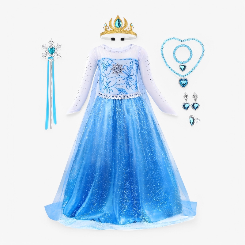 Fairy Tale Princess Dress with Accessories