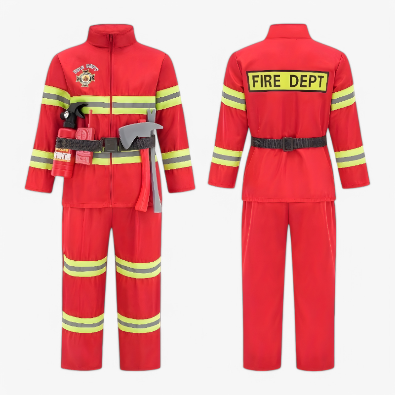 Firefighter Dress-Up Costume for Children