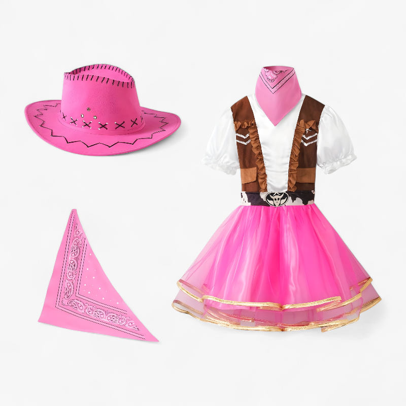 Fun Cowgirl Dress Up Outfit for Girls