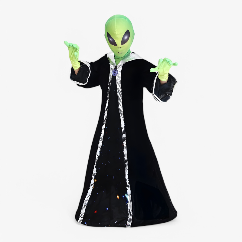 Futuristic Alien Costume for Kids with Accessories