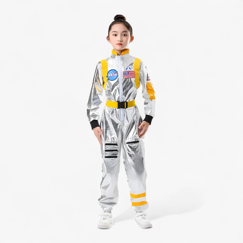Futuristic Kids Astronaut Fancy Dress Outfit