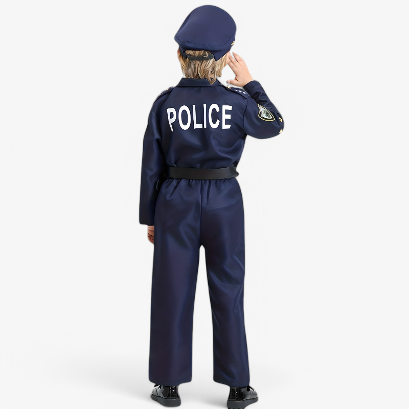 Kids Police Costume for Role Play Adventures