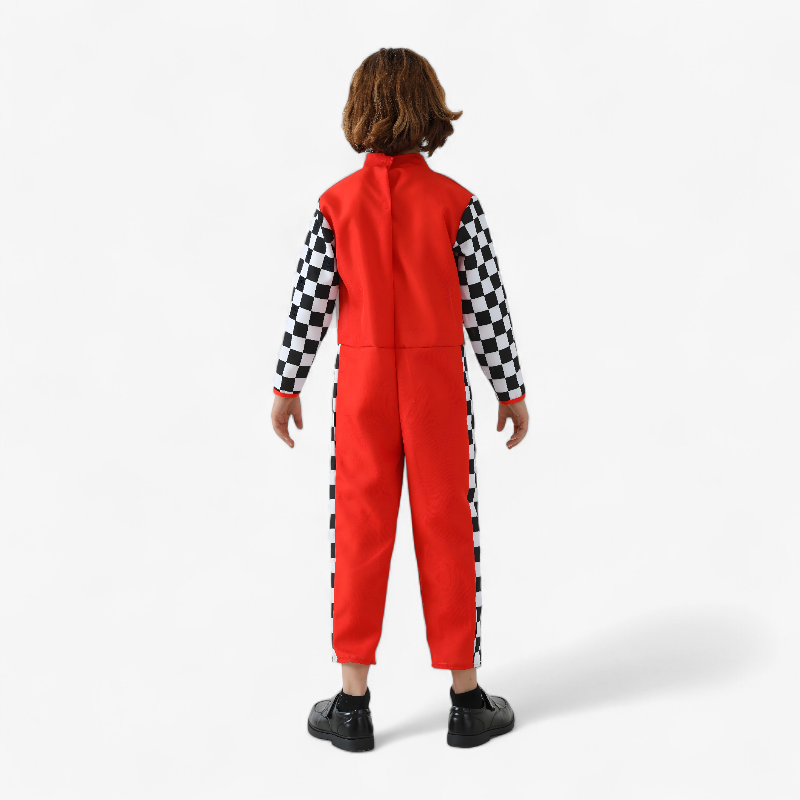 Kids Race Car Fancy Dress Outfit