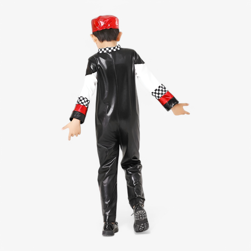 Kids Racing Driver Fancy Dress Outfit
