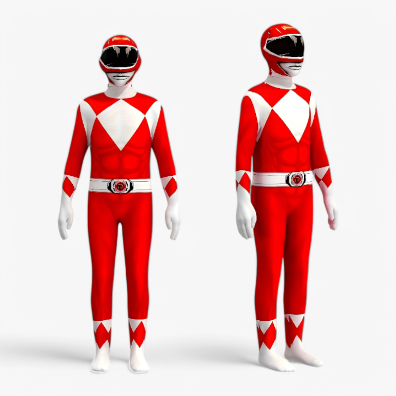Kids Superhero Costume with Helmet for Fun