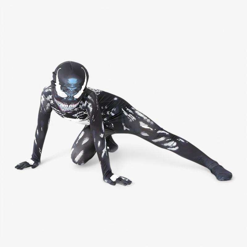 Kids Superhero Symbiotic Costume for Halloween