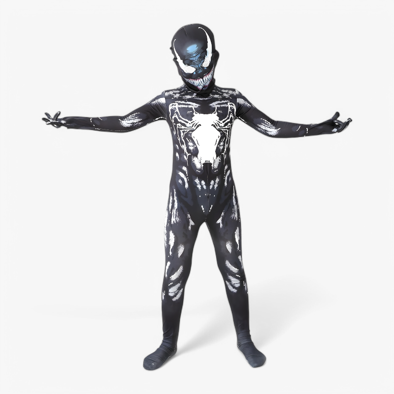 Kids Superhero Symbiotic Costume for Halloween