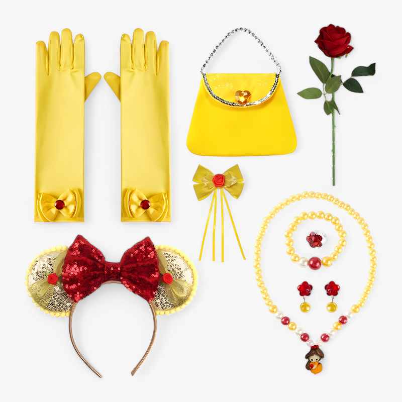 Magical Dress-Up Costume with Tiara and Wand