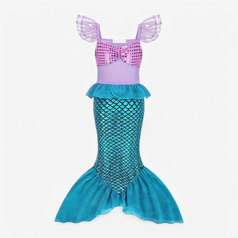 Magical Mermaid Fancy Dress for Kids