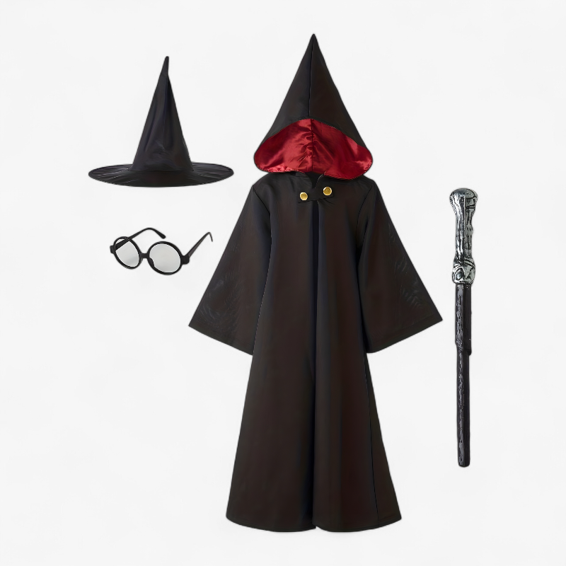 Magical Wizard Costume Set for Young Fans