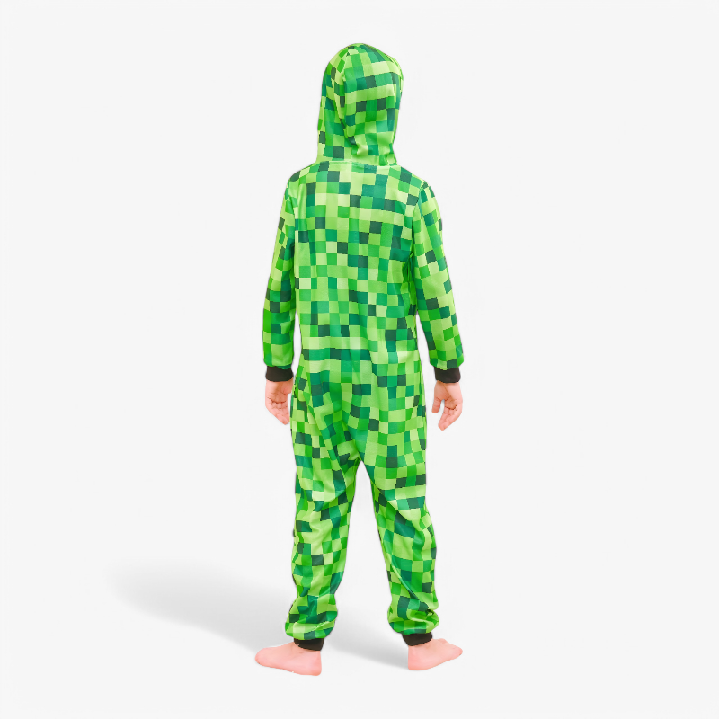 Minecraft Costume Onesie for Kids Fun Outfit
