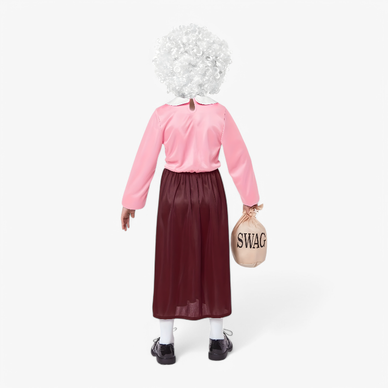 Mischievous Old Lady Costume for Kids