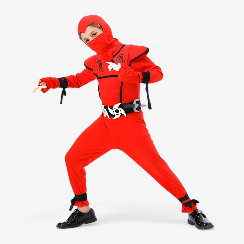 Ninja Costume Set for Kids with Accessories