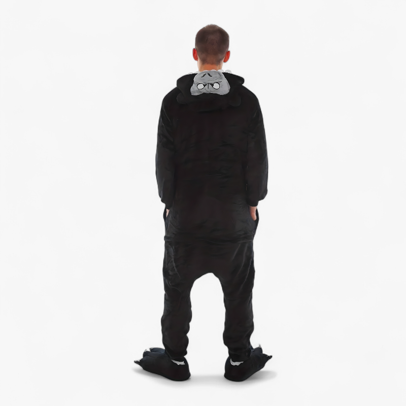 Playful Kids Gorilla Costume Onesie