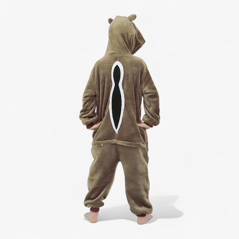 Playful Kids Squirrel Costume Outfit