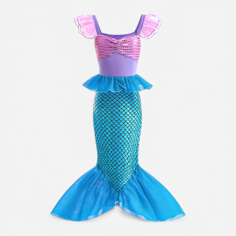 Sparkling Mermaid Costume for Girls