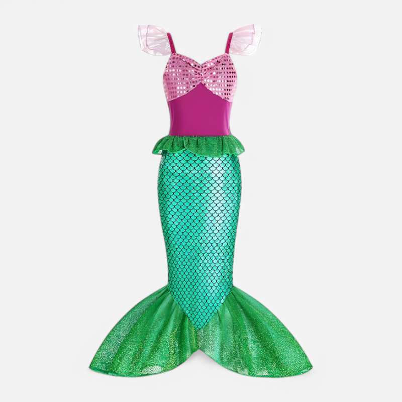 Sparkling Mermaid Costume for Girls