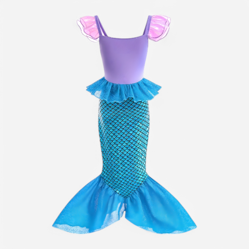 Sparkling Mermaid Costume for Girls