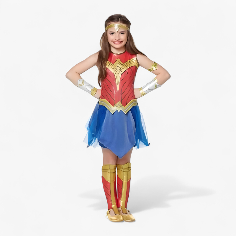 Superhero Costume for Girls with Accessories