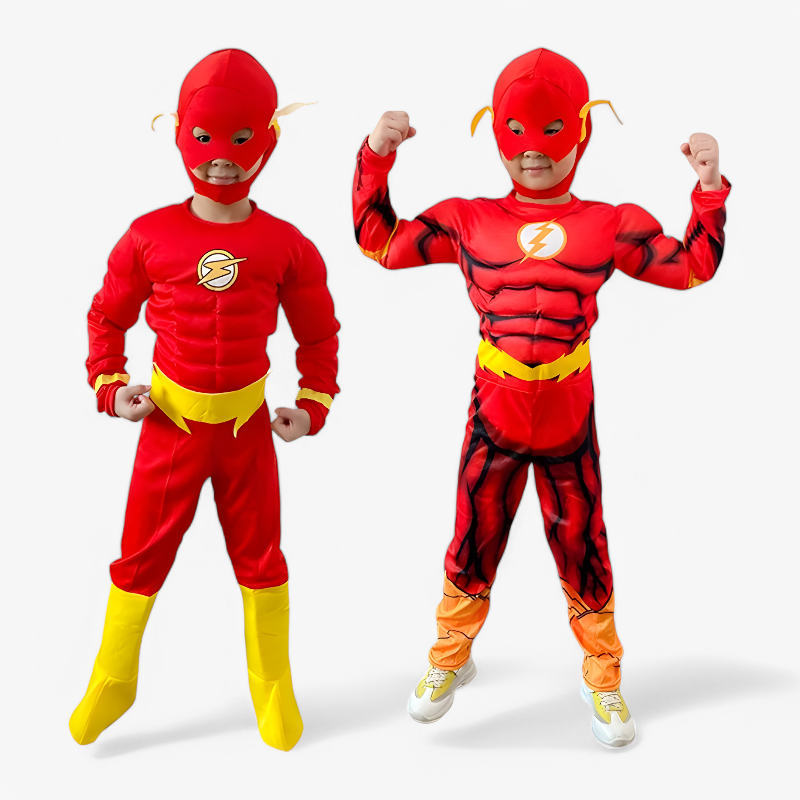 Superhero Costume for Kids with Mask