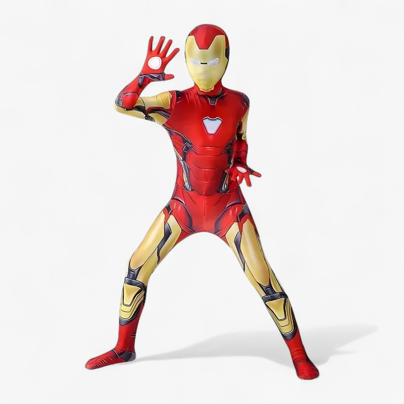 Superhero Costume for Kids with Detailed Design