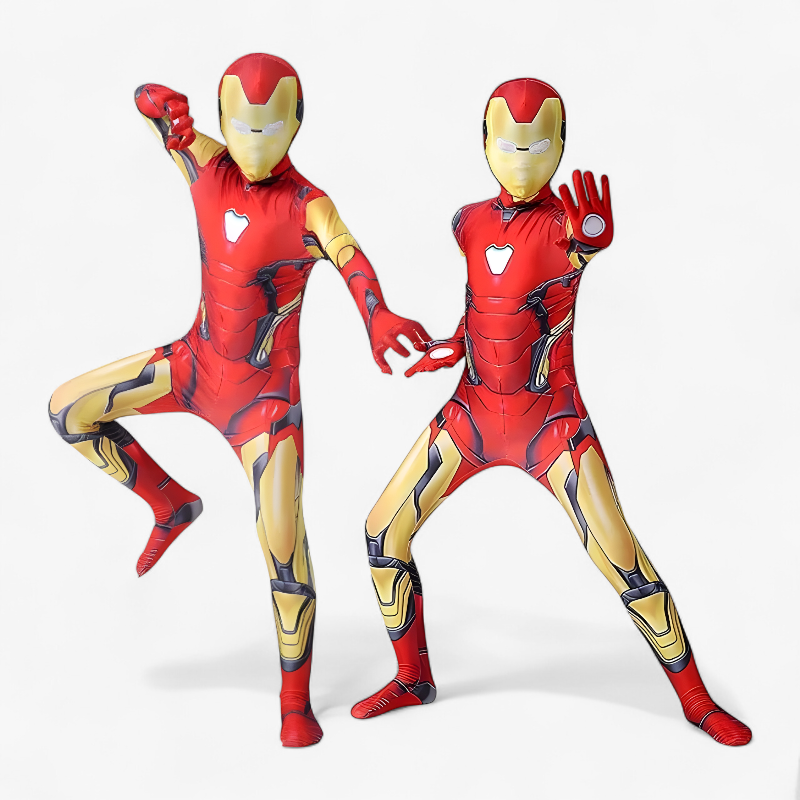 Superhero Costume for Kids with Detailed Design