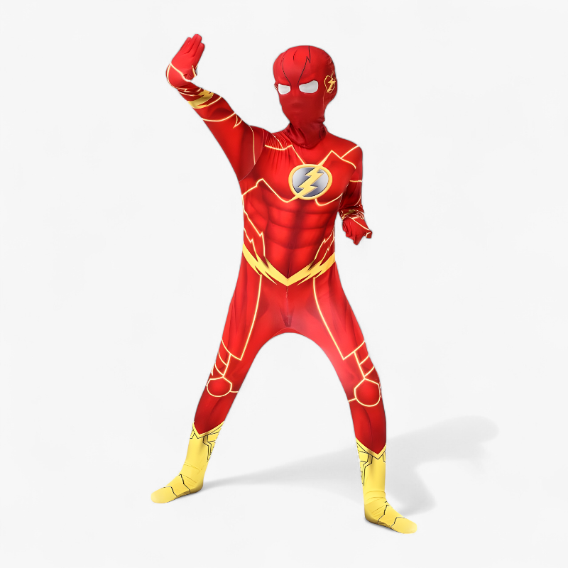 Superhero Costume for Kids with Mask