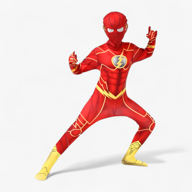 Superhero Costume for Kids with Mask