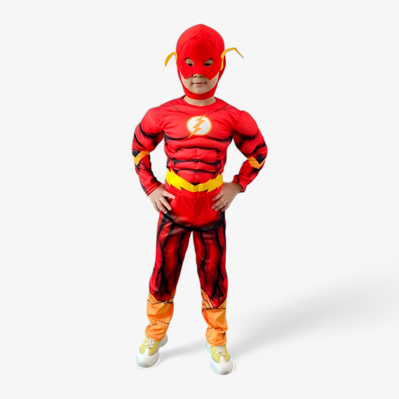 Superhero Costume for Kids with Mask