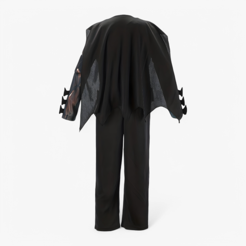 Superhero Jumpsuit with Cape and Mask for Kids