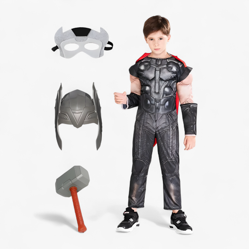 Superhero Thor Costume for Kids with Accessories