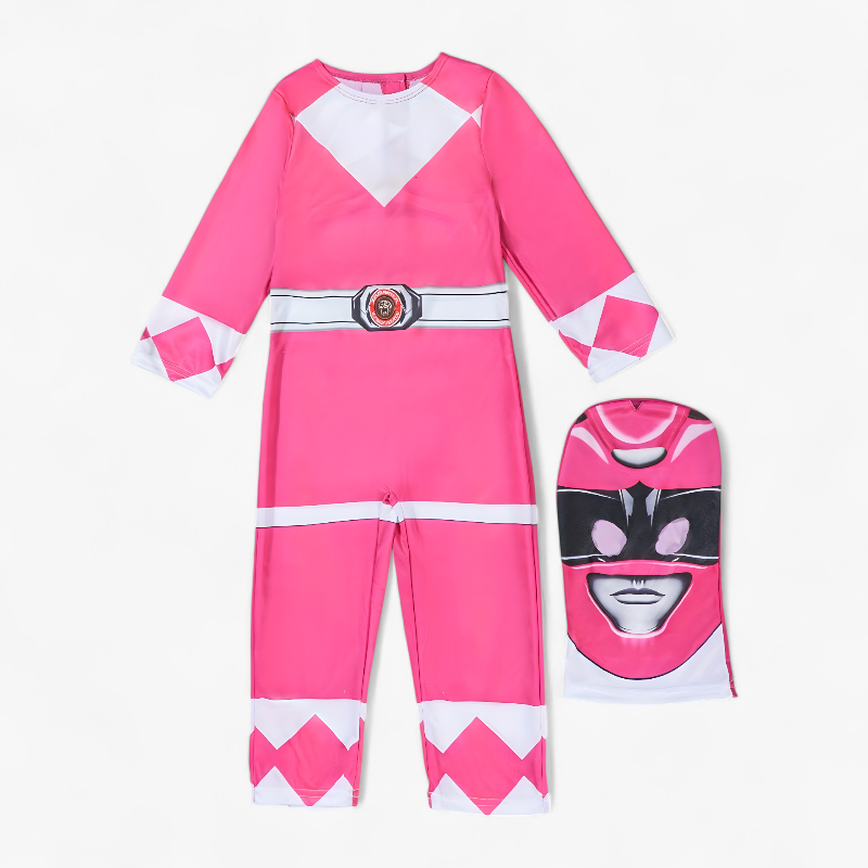 Vibrant Kids Cosplay Costume with Mask