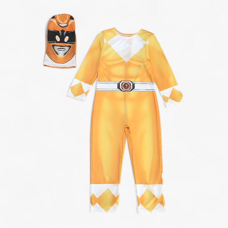 Vibrant Kids Cosplay Costume with Mask